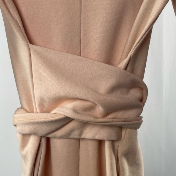 Front Row Shop Cotton Long Sleeve Sweatshirt Dress in Pale Pink Size Small - Picture 6 of 10